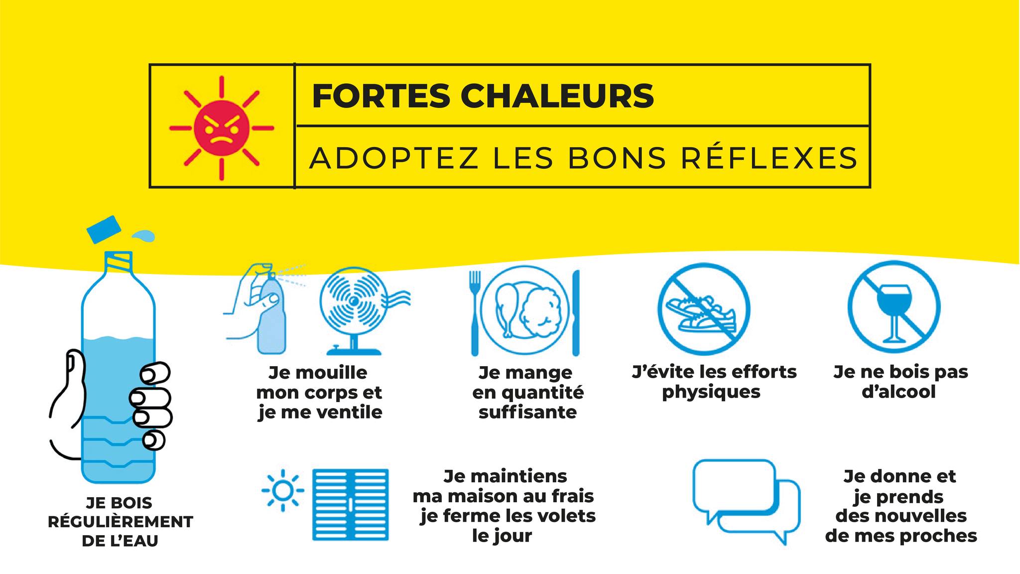 conseils fortes chaleurs