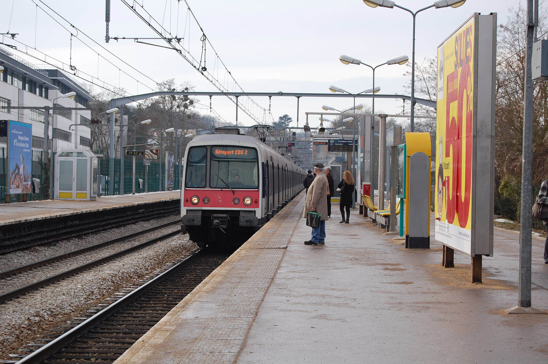 Le quai de la gare d'Orsay ville